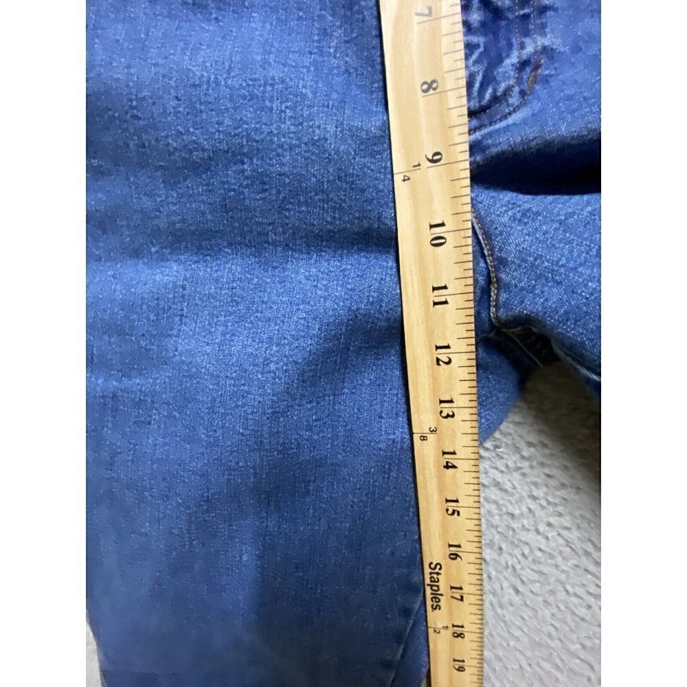 Ralph Lauren Women’s Jeans Co Size 14 Classic Straight  Blue Denim - Picture 4 of 9